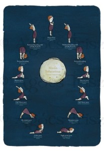 saluto alla luna yoga